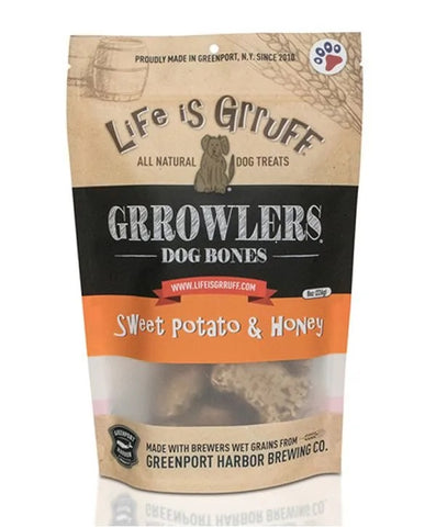 Grrowler's Dog Bones Sweet Potato and Honey