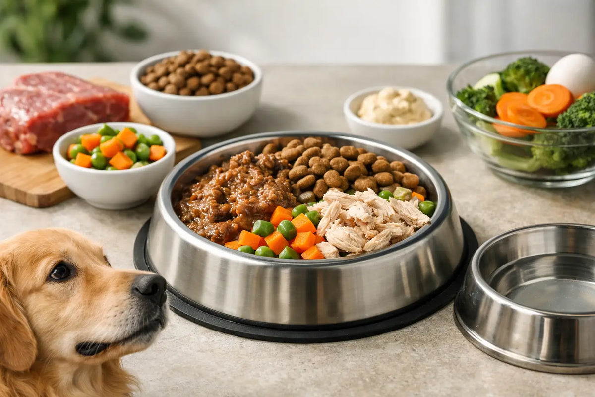Mixed Feeding Guide for Dogs That Keeps Meals Balanced