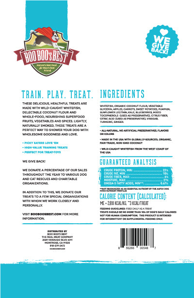 SuperFood Dog Nuggets Whitefish 3.6 oz.