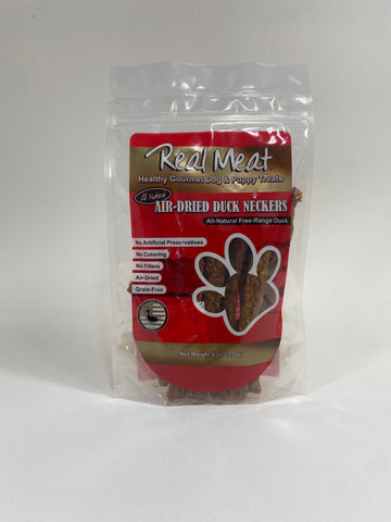 Real Meat Duck Neckers 6 oz.