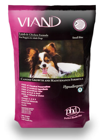 Lamb Based Small Dog Dry Kibble Dog Food 9 LB Bag